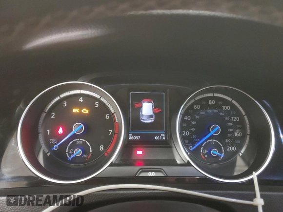 2017 Volkswagen Golf с VIN WVWWF7AU8HW072124, выставлен на аукционе Copart как лот 46450095 с пробегом 86 037 миль миль и Списание • Salvage title. История ставок и продаж доступна на DreamBid. Изображение 9.