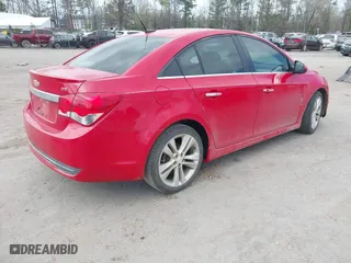2012 Chevrolet Cruze LTZ with VIN 1G1PH5SCXC7138452, listed as a IAAI auction lot 41919277 with 134,094 mi miles. Bid and sale history available at carsss.com. Image 4.