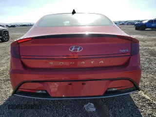 2020 Hyundai Sonata Hybrid Limited with VIN KMHL54JJ9LA015605, listed as a Copart auction lot 46945155 with 35,116 mi miles and Salvage Title. Bid and sale history available at carsss.com. Image 6.