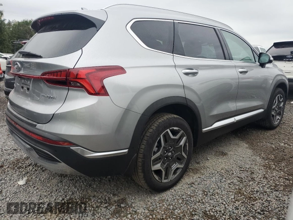 2023 Hyundai Santa Fe Hybrid Limited with VIN 5NMS5DA18PH013792, listed as a Copart auction lot 74481014 with 0 mi miles and Non Repairable. Bid and sale history available at carsss.com. Image 3.