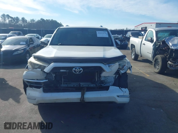 2014 Toyota 4Runner SR5 with VIN JTEZU5JR7E5078562, listed as a IAAI auction lot 41633470 with 274,757 mi miles and . Bid and sale history available at DreamBid. Image 12.