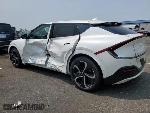 2023 Kia EV6 GT-Line z VIN KNDC4DLC1P5097169, wystawiony jako Copart lot #59554985 z przebiegiem 17 607 mil mil oraz Szkoda całkowita • Salvage title. Historia ofert i sprzedaży dostępna na DreamBid. Obrazek 2.