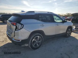 2018 GMC Terrain SLT Diesel with VIN 3GKALREUXJL141940, listed as a Copart auction lot 84225624 with 120,102 mi miles and Salvage Title. Bid and sale history available at DreamBid. Image 3.