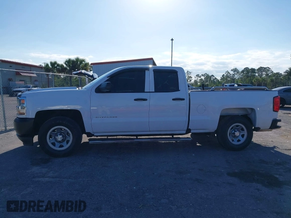 2018 Chevrolet Silverado 1500 Work Truck with VIN 1GCRCNEH2JZ241811, listed as a IAAI auction lot 42040230 with 59,597 mi miles. Bid and sale history available at carsss.com. Image 14.