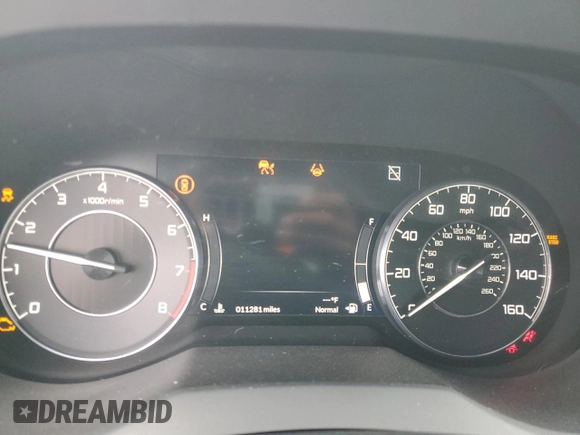 2024 Acura RDX with VIN 5J8TC2H31RL004537, listed as a Copart auction lot 44390745 with 11,281 mi miles and Salvage title. Bid and sale history available at DreamBid. Image 9.