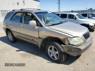 2003 Lexus RX 300 with VIN JTJHF10U830311283, listed as a Copart auction lot 71161444 with 216,654 mi miles and Salvage Title. Bid and sale history available at carsss.com. Image 4.