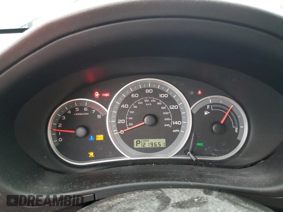 2011 Subaru Impreza Premium z VIN JF1GE6B63BH518098, wystawiony jako Copart lot #57116415 z przebiegiem 219 651 mil mil oraz Szkoda całkowita • Salvage title. Historia ofert i sprzedaży dostępna na DreamBid. Obrazek 9.
