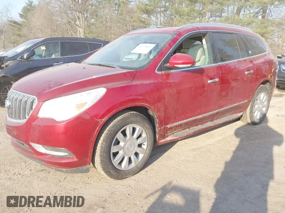 2013 Buick Enclave Premium with VIN 5GAKRDKD9DJ169778, listed as a IAAI auction lot 41779823 with 145,481 mi miles and . Bid and sale history available at DreamBid. Image 2.