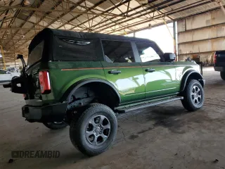 2023 Ford Bronco с VIN 1FMDE5BH4PLB62480, выставлен на аукционе Copart как лот 52214675 с пробегом 19 287 миль миль и Списание • Salvage title. История ставок и продаж доступна на DreamBid. Изображение 3.