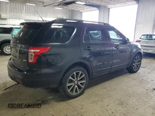 2015 Ford Explorer XLT with VIN 1FM5K8D88FGA25268, listed as a Copart auction lot 54203845 with 137,904 mi miles and Clean Title. Bid and sale history available at carsss.com. Image 3.