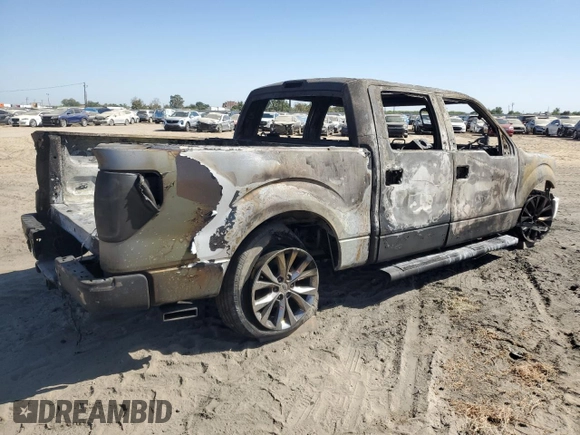 2012 Ford F-150 XL with VIN 1FTFW1CF9CFB85455, listed as a Copart auction lot 68105514 with 0 mi miles and Non Repairable. Bid and sale history available at carsss.com. Image 3.