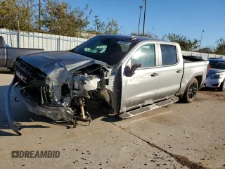 2024 GMC Sierra 1500 Pro with VIN 1GTUUAED6RZ279034, listed as a Copart auction lot 80658984 with 0 mi miles and Salvage Title. Bid and sale history available at carsss.com. Image 1.
