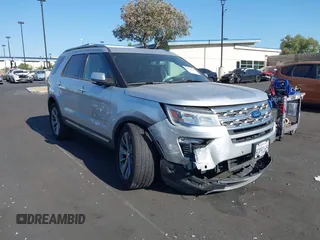 2018 Ford Explorer Limited z VIN 1FM5K7F85JGB10889, wystawiony jako IAAI lot #42367620 z przebiegiem 101 673 mil mil oraz . Historia ofert i sprzedaży dostępna na DreamBid. Obrazek 1.