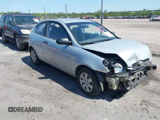 2009 Hyundai Accent Auto GS with VIN KMHCM36C59U140017, listed as a IAAI auction lot 41984169 with 211,190 mi miles and . Bid and sale history available at DreamBid. Image 1.