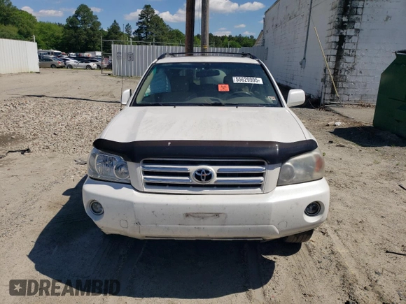 2007 Toyota Highlander w/3rd Row z VIN JTEDP21A070128700, wystawiony jako Copart lot #55629995 z przebiegiem 258 202 mil mil oraz Szkoda całkowita • Salvage title. Historia ofert i sprzedaży dostępna na DreamBid. Obrazek 5.