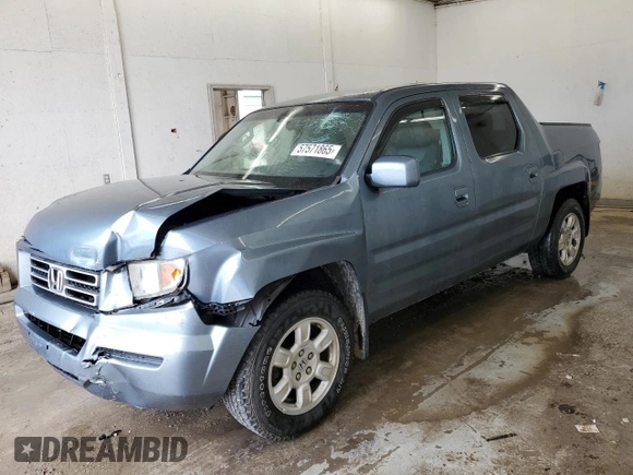 2007 Honda Ridgeline RTS z VIN 2HJYK16467H514031, wystawiony jako Copart lot #57571865 z przebiegiem 298 895 mil mil oraz Szkoda całkowita • Salvage title. Historia ofert i sprzedaży dostępna na DreamBid. Obrazek 1.