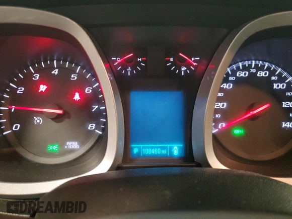 2015 Chevrolet Equinox LT with VIN 1GNALCEK0FZ129648, listed as a Copart auction lot 45540935 with 108,460 mi miles and Clean Title. Bid and sale history available at carsss.com. Image 9.