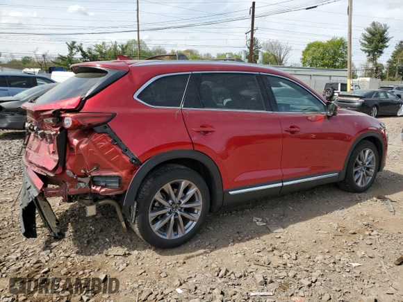 2022 Mazda CX-9 Grand Touring with VIN JM3TCBDY5N0619692, listed as a Copart auction lot 54533405 with 10,833 mi miles and Salvage title. Bid and sale history available at DreamBid. Image 3.