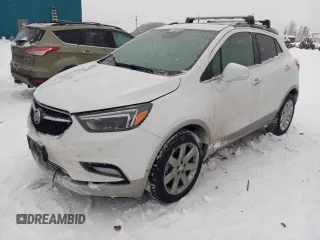 2019 Buick Encore Essence with VIN KL4CJGSM5KB738932, listed as a Copart auction lot 83087444 with 59,162 mi miles and Salvage Title. Bid and sale history available at DreamBid. Image 1.