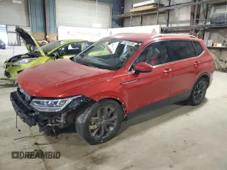 2022 Volkswagen Tiguan SE with VIN 3VV2B7AX6NM039012, listed as a Copart auction lot 55279705 with 54,011 mi miles and Salvage title. Bid and sale history available at DreamBid. Image 1.