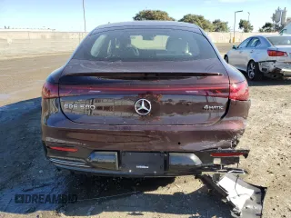 2023 Mercedes-Benz EQS with VIN W1KCG4EBXPA040770, listed as a Copart auction lot 43034264 with 0 mi miles. Bid and sale history available at carsss.com. Image 6.