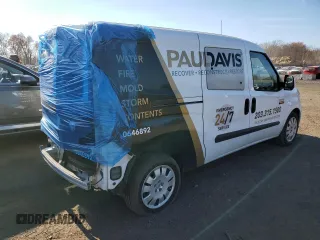 2021 Ram ProMaster City Passenger SLT with VIN ZFBHRFBB1M6V75014, listed as a Copart auction lot 70555734 with 44,752 mi miles and Salvage Title. Bid and sale history available at carsss.com. Image 3.