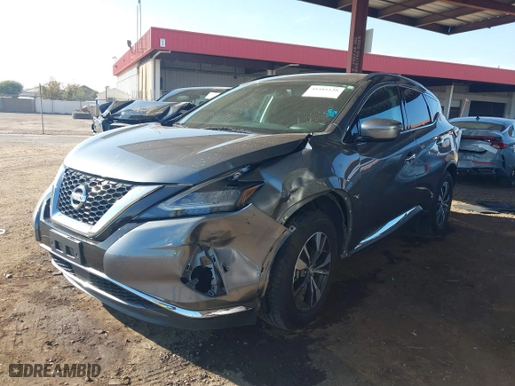 2020 Nissan Murano SV with VIN 5N1AZ2BS5LN106127, listed as a IAAI auction lot 41481158 with 96,515 mi miles. Bid and sale history available at carsss.com. Image 17.