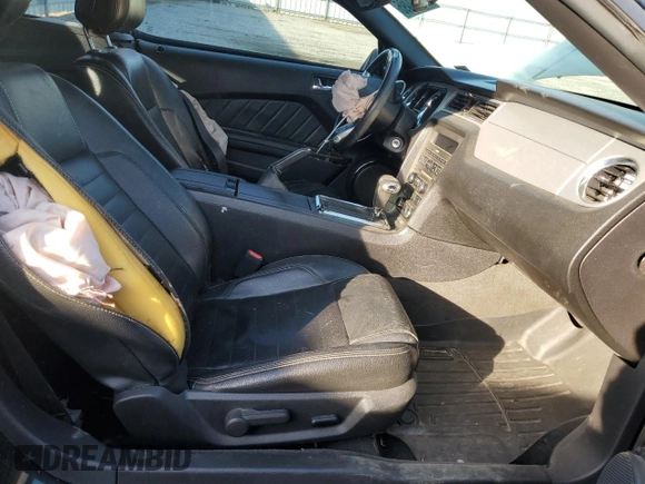 2012 Ford Mustang V6 with VIN 1ZVBP8EM3C5274926, listed as a Copart auction lot 50174495 with 138,712 mi miles and Non Repairable. Bid and sale history available at carsss.com. Image 7.