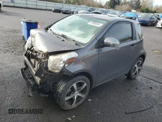 2013 Scion iQ z VIN JTNJJXB00DJ022521, wystawiony jako Copart lot #87086644 z przebiegiem 47 518 mil mil oraz Szkoda całkowita • Salvage title. Historia ofert i sprzedaży dostępna na DreamBid. Obrazek 1.
