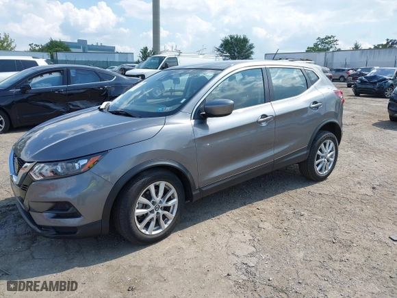 2021 Nissan Rogue Sport S with VIN JN1BJ1AW4MW438055, listed as a IAAI auction lot 40187237 with 68,858 mi miles. Bid and sale history available at carsss.com. Image 2.