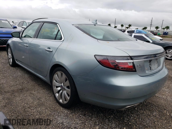 2011 Saab 9-5 Aero XWD with VIN YS3GR4BJ7B4002446, listed as a Copart auction lot 74962954 with 0 mi miles and Salvage Title. Bid and sale history available at carsss.com. Image 2.