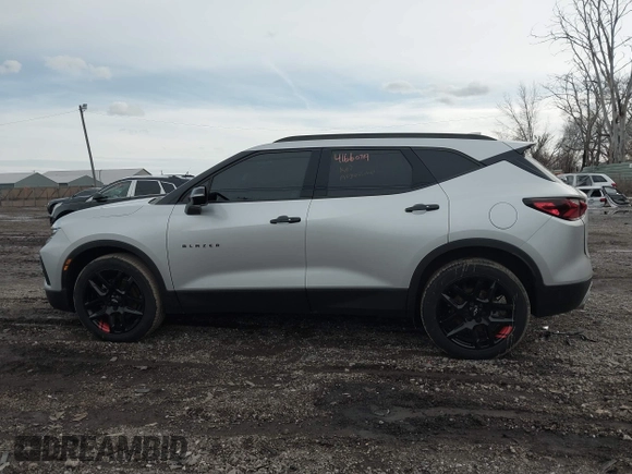 2022 Chevrolet Blazer LT with VIN 3GNKBHR4XNS193126, listed as a IAAI auction lot 41660719 with 41,757 mi miles and . Bid and sale history available at DreamBid. Image 14.