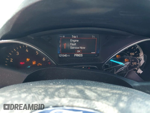 2017 Ford Escape SE z VIN 1FMCU0GD2HUA57505, wystawiony jako Copart lot #54814185 z przebiegiem 121 540 mil mil oraz Szkoda całkowita • Salvage title. Historia ofert i sprzedaży dostępna na DreamBid. Obrazek 9.