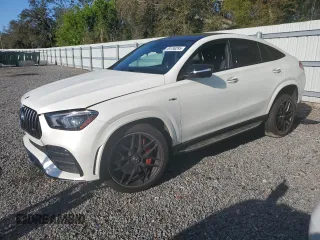 2023 Mercedes-Benz GLE 53 AMG with VIN 4JGFD6BB2PA954443, listed as a Copart auction lot 49186295 with 10,433 mi miles and Salvage title. Bid and sale history available at DreamBid. Image 1.