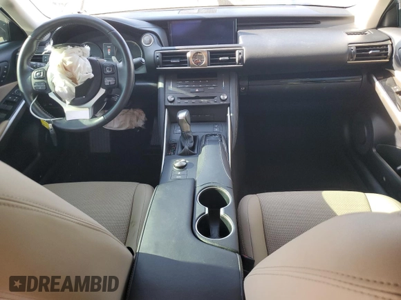 2020 Lexus IS 300 with VIN JTHDA1D26L5106278, listed as a Copart auction lot 72035814 with 39,359 mi miles and Salvage title. Bid and sale history available at DreamBid. Image 8.