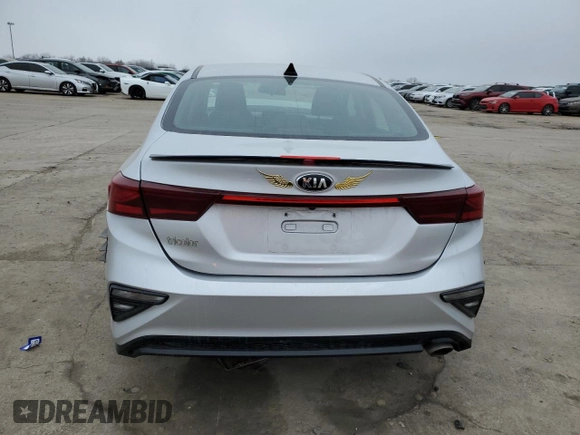 2021 Kia Forte LXS with VIN 3KPF24AD7ME294376, listed as a Copart auction lot 44146175 with 76,214 mi miles and Salvage Title. Bid and sale history available at carsss.com. Image 6.
