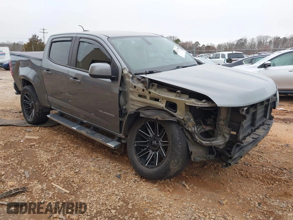 2021 Chevrolet Colorado 2WD LT with VIN 1GCGSCEN8M1119980, listed as a IAAI auction lot 41613711 with 86,612 mi miles and . Bid and sale history available at DreamBid. Image 1.