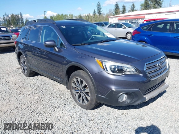 2015 Subaru Outback Limited with VIN 4S4BSAJC4F3254654, listed as a IAAI auction lot 42086936 with 114,340 mi miles and . Bid and sale history available at DreamBid. Image 1.