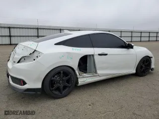 2018 Honda Civic Si Coupe with VIN 2HGFC3A59JH753330, listed as a Copart auction lot 84196954 with 90,938 mi miles and Salvage Title. Bid and sale history available at carsss.com. Image 3.