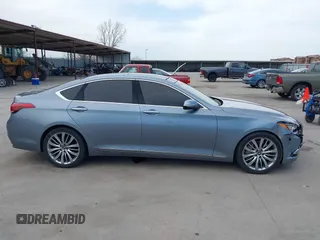 2015 Hyundai Genesis 5.0L with VIN KMHGN4JF1FU096051, listed as a IAAI auction lot 41771204 with 74,038 mi miles. Bid and sale history available at carsss.com. Image 13.