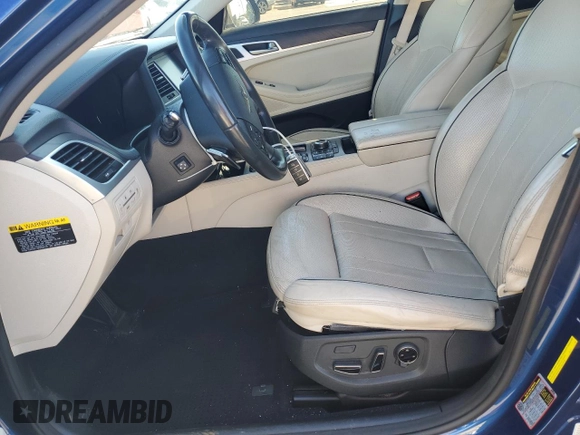 2017 Genesis G80 Ultimate with VIN KMHGN4JF7HU181009, listed as a Copart auction lot 47967285 with Not Provided miles and Salvage Title. Bid and sale history available at DreamBid. Image 7.