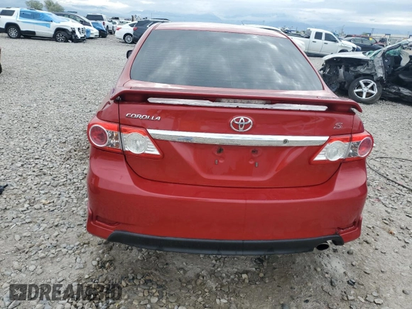 2013 Toyota Corolla L with VIN 5YFBU4EE3DP152472, listed as a Copart auction lot 55641075 with 222,293 mi miles and Salvage Title. Bid and sale history available at DreamBid. Image 6.