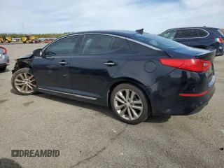 2014 Kia Optima SXL Turbo with VIN 5XXGR4A62EG343428, listed as a Copart auction lot 52742035 with 109,155 mi miles and Salvage Title. Bid and sale history available at DreamBid. Image 2.