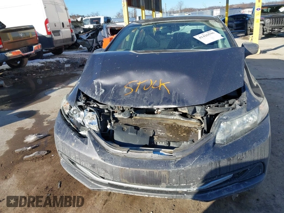 2015 Honda Civic LX with VIN 19XFB2F57FE224918, listed as a IAAI auction lot 41426596 with 64,083 mi miles and . Bid and sale history available at DreamBid. Image 6.