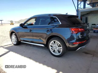 2018 Audi Q5 Premium Plus with VIN WA1BNAFY8J2161015, listed as a Copart auction lot 54365795 with 25,921 mi miles and Salvage Title. Bid and sale history available at carsss.com. Image 2.
