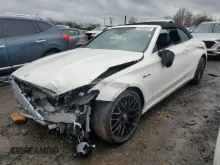 2017 Mercedes-Benz C 63 AMG with VIN WDDWK8GB0HF523852, listed as a Copart auction lot 83946354 with 32,202 mi miles and Salvage title. Bid and sale history available at DreamBid. Image 1.