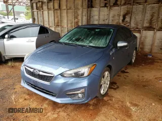 2018 Subaru Impreza Limited with VIN 4S3GKAU63J3611458, listed as a Copart auction lot 51298824 with Not provided miles and Salvage title. Bid and sale history available at DreamBid. Image 1.