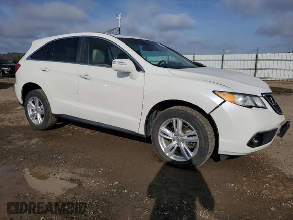 2015 Acura RDX with VIN 5J8TB3H35FL003217, listed as a Copart auction lot 45586675 with 74,952 mi miles and Salvage Title. Bid and sale history available at DreamBid. Image 4.