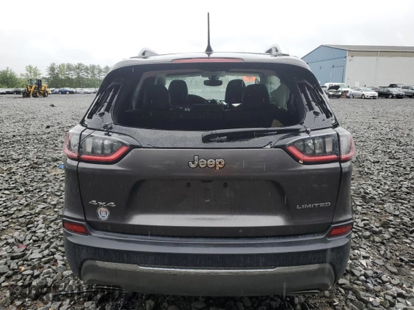 2019 Jeep Cherokee Limited with VIN 1C4PJMDX7KD168482, listed as a Copart auction lot 57843555 with 79,009 mi miles and Salvage title. Bid and sale history available at DreamBid. Image 6.