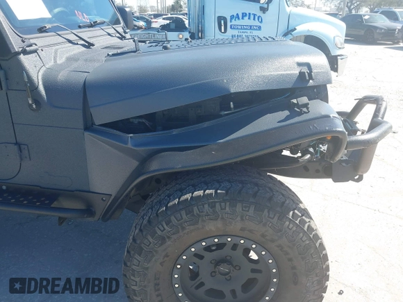 2003 Jeep Wrangler X with VIN 1J4FA39S03P314685, listed as a IAAI auction lot 41649741 with 119,924 mi miles. Bid and sale history available at carsss.com. Image 18.